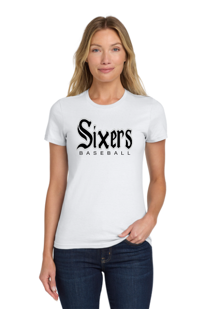 Sixers Softball Ladies Gilden Softstyle Tee