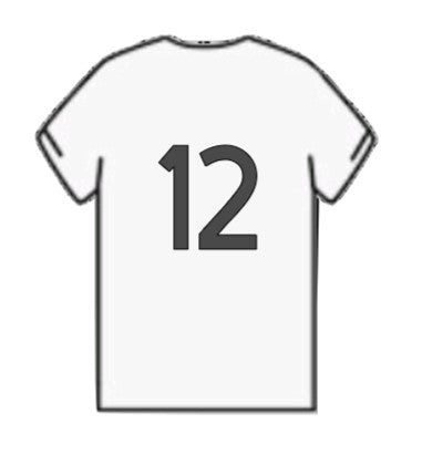 Warrior Softball Add Name/Number