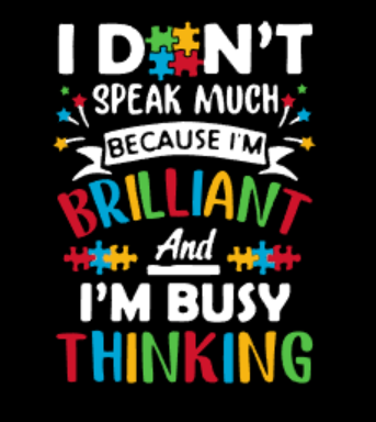 Autism "I don't speak....." T-Shirt