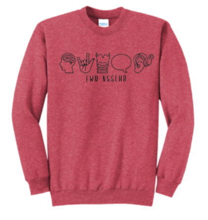 EWU Printed Crew Sweatshirt