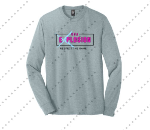 Explosion Long Sleeve Tri Blend