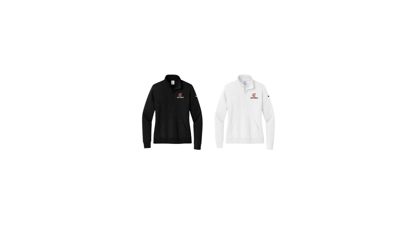 Softball 2025 Nike Ladies 1/2 zip