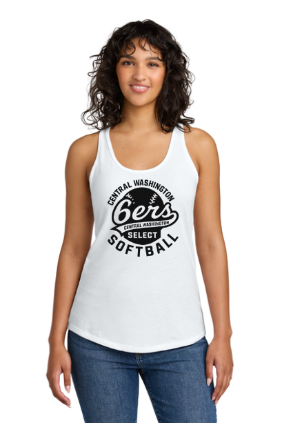 Sixers Softball Ladies District Tank
