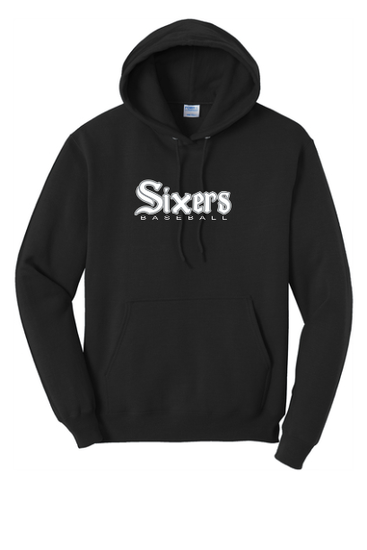 Sixers Men's Basic Fleece Hoodie Printed