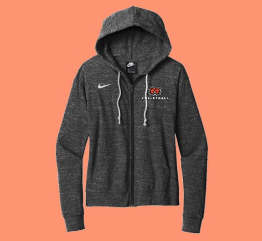 Tiger Volleyball Womens Nike Zip