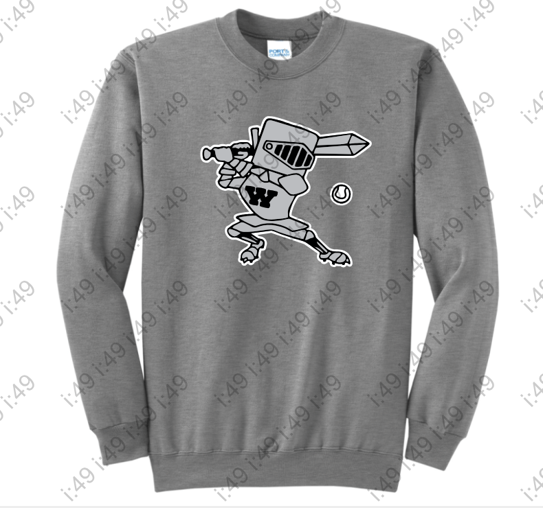 Warrior Baseball Crew Sweatshirt