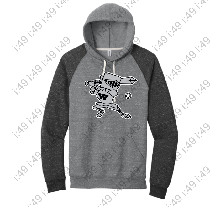 Warrior Baseball Snowflake Hoodie