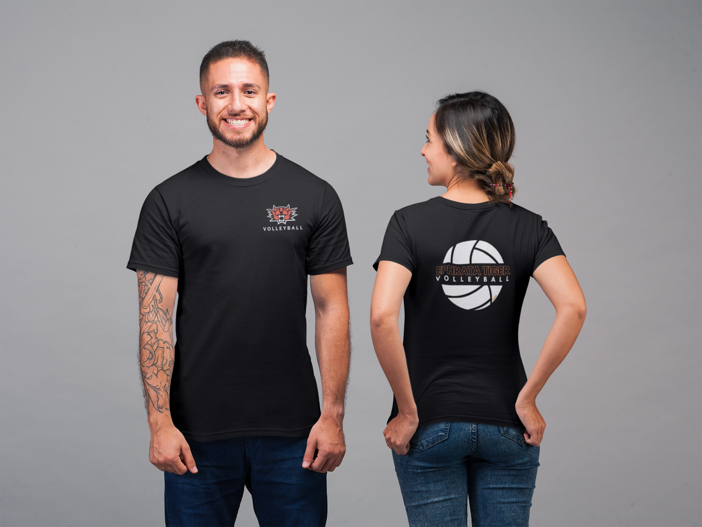Tiger Volleyball Tee