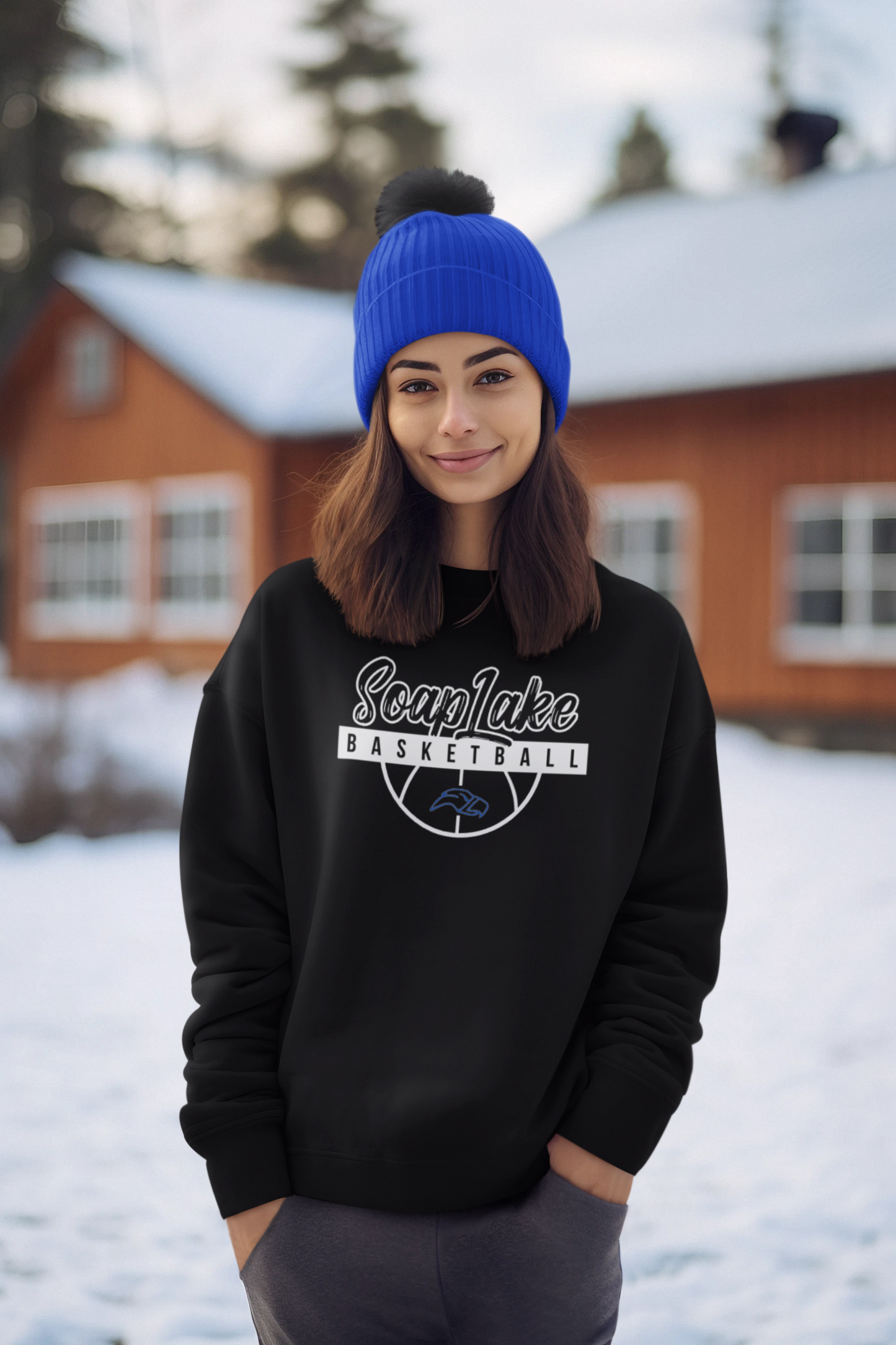 Soap Lake Basketball Crew Sweatshirt