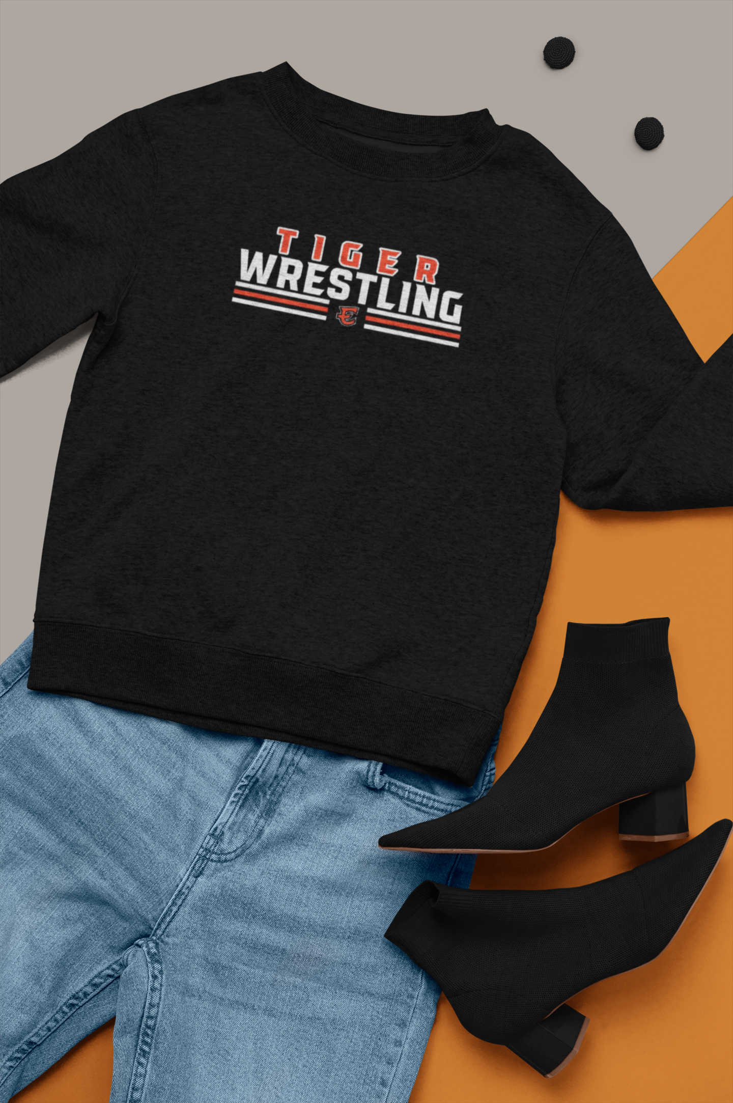 TIger Wrestling Crew Sweatshirt