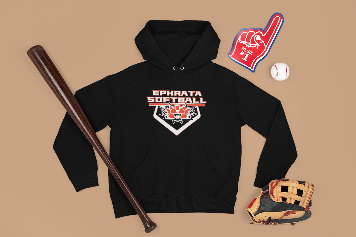 Softball 2025 Home Plate Hoodie
