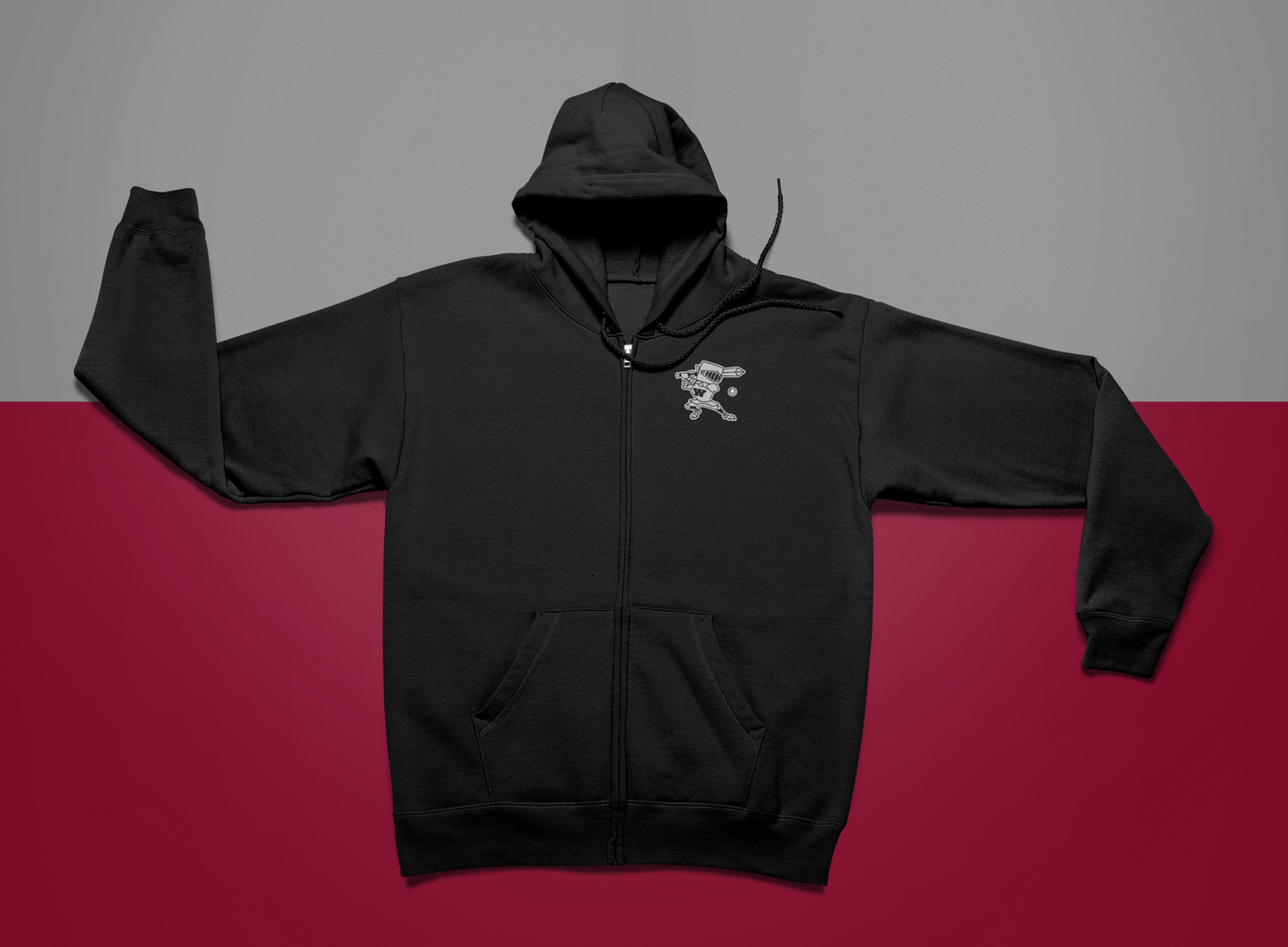 Warrior Baseball Zip Hoodie