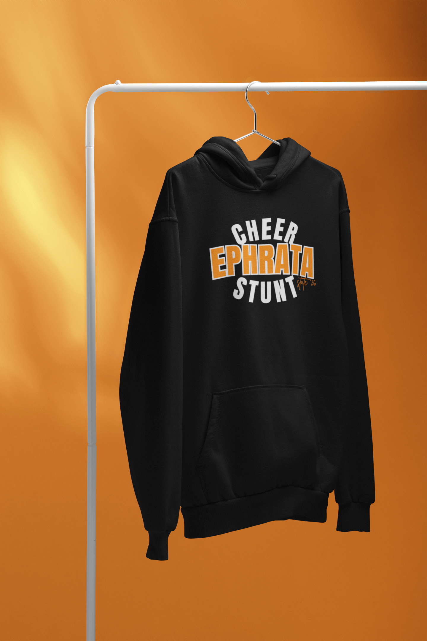 E State Cheer Hoodie Front Only