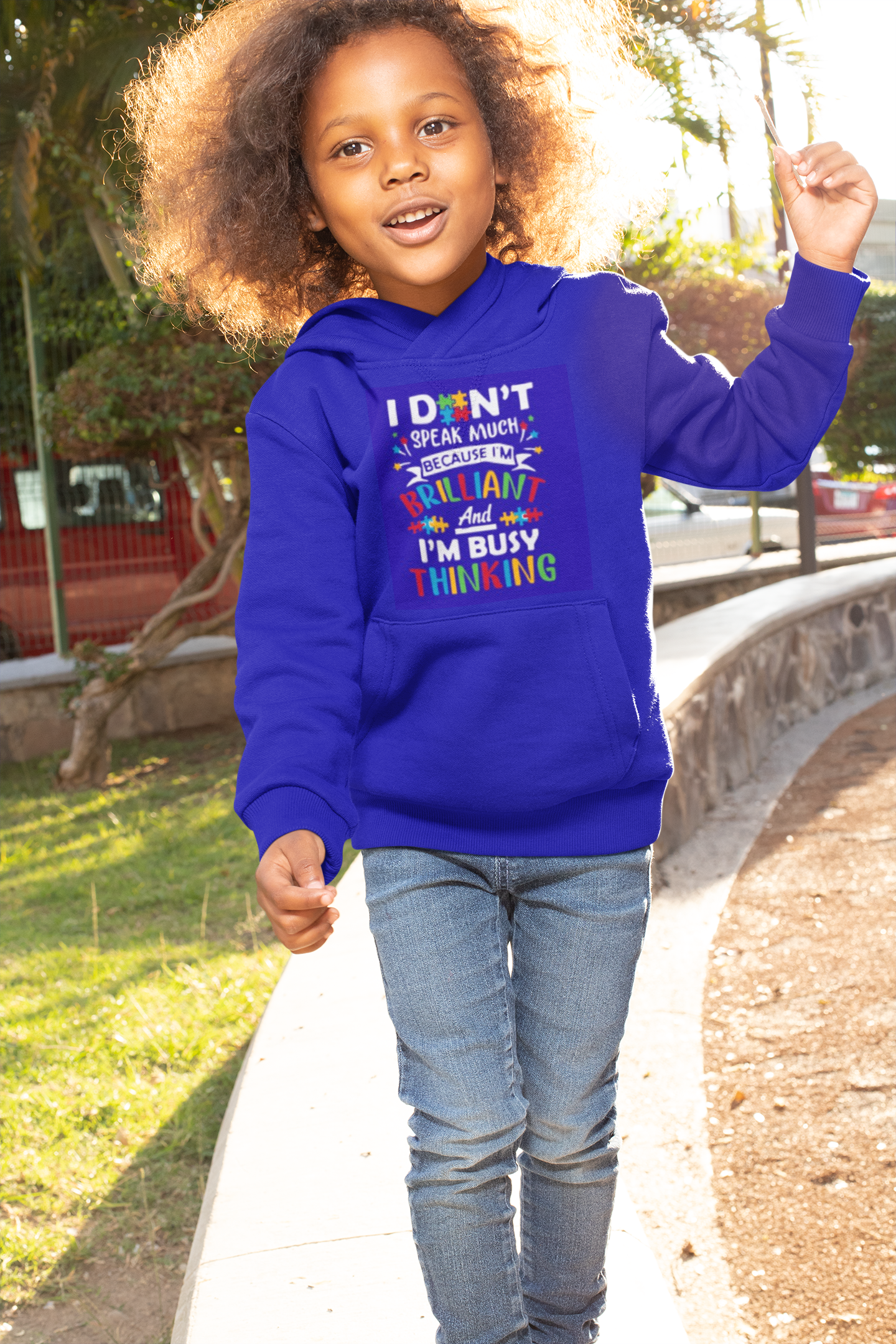Autism "I don't speak....." Hoodie or Crew