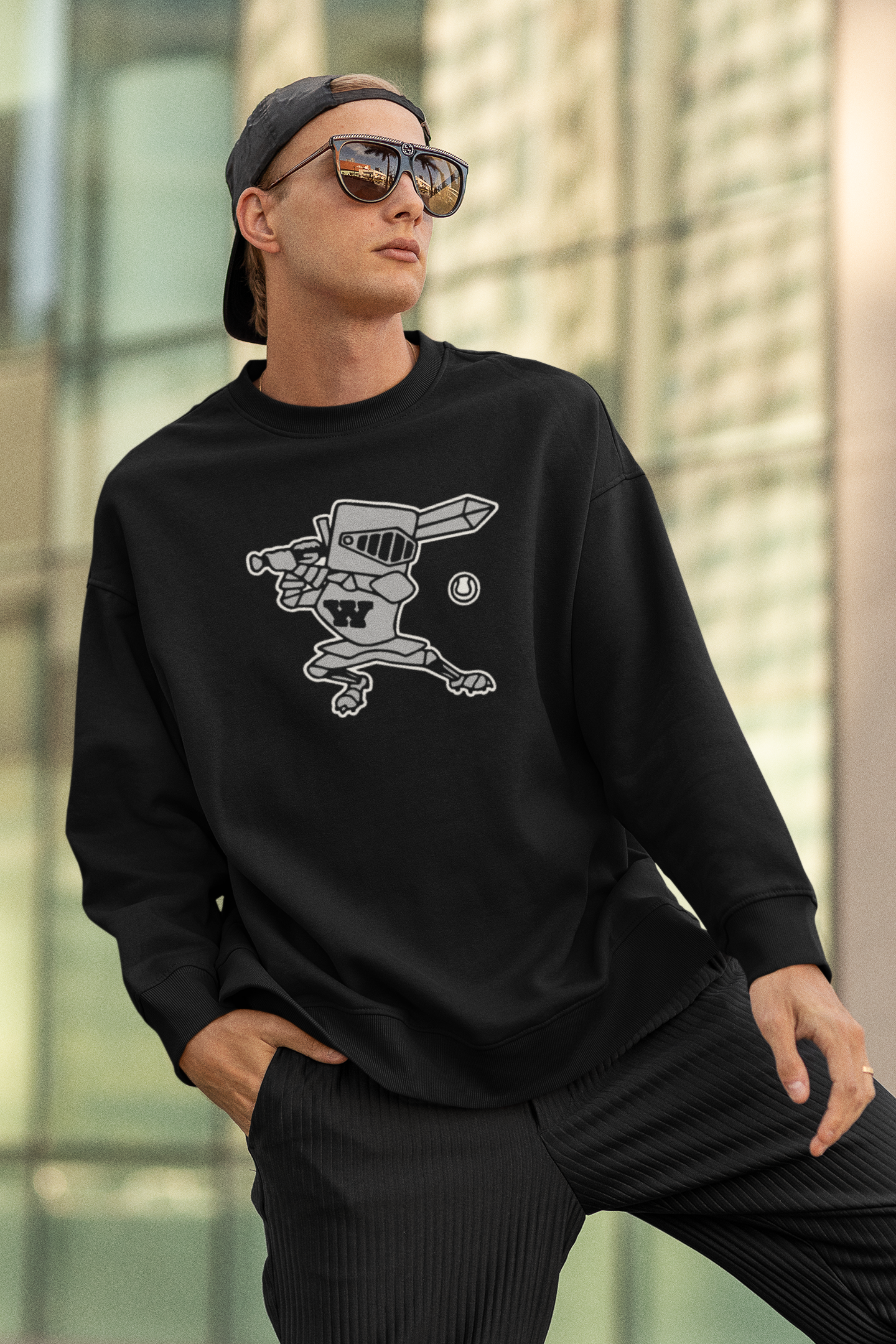 Warrior Baseball Crew Sweatshirt