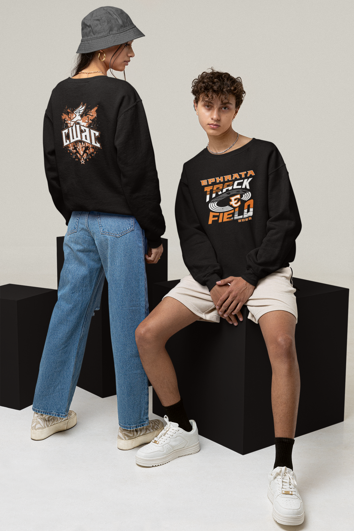 Tiger Track Crew Sweatshirt