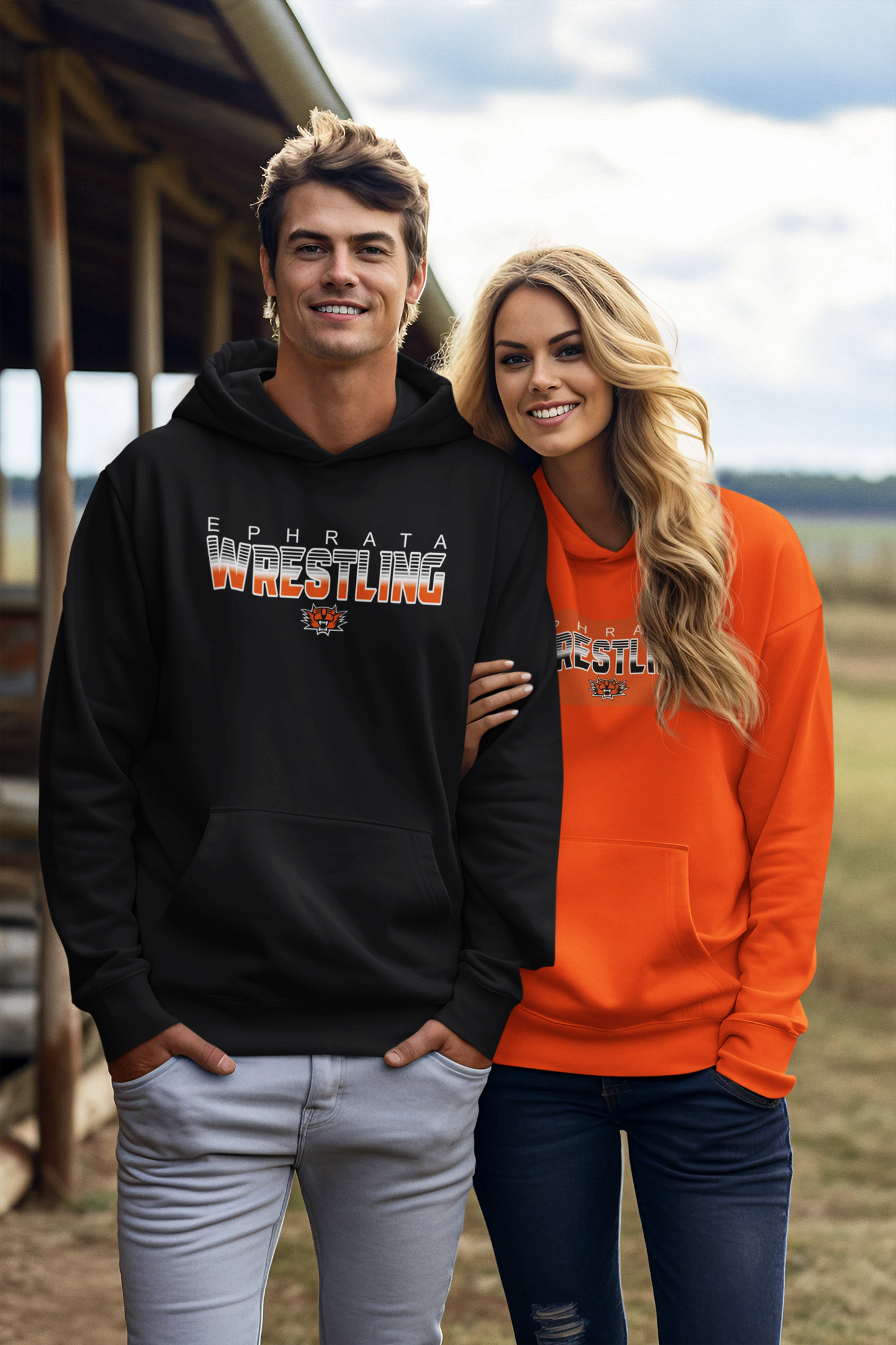 Youth Wrestling Adult Hoodie