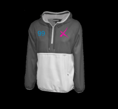 X - Player Pennant Women's Colorblock Anorak Jacket