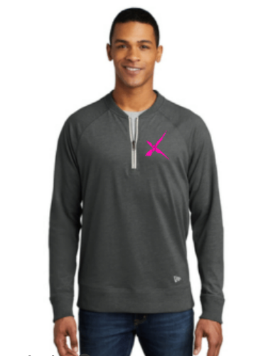 Explosion New Era ® Sueded Cotton Blend 1/4-Zip Pullover