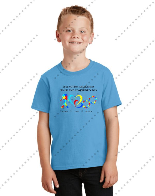 Youth 2024 Autism Walk Tshirt
