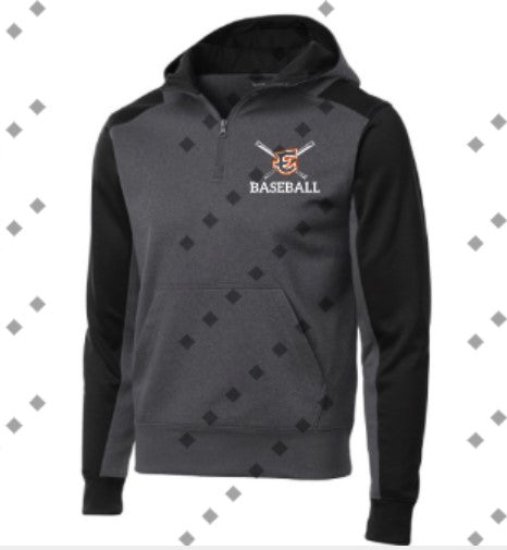 Baseball 2023 Sport tek 1/4 Zip Hoodie