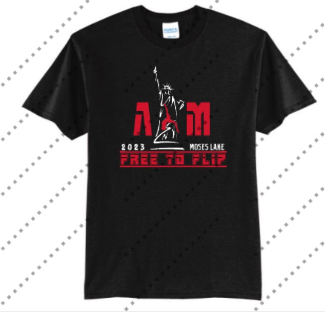 Aim's Free To Flip Youth Tee