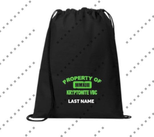 Kryptonite Cotton Cinch - Personalized