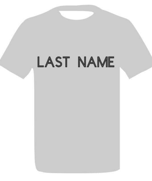 Tiger Gear - Add Name