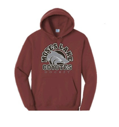 ML Coyotes Maroon Hoodie