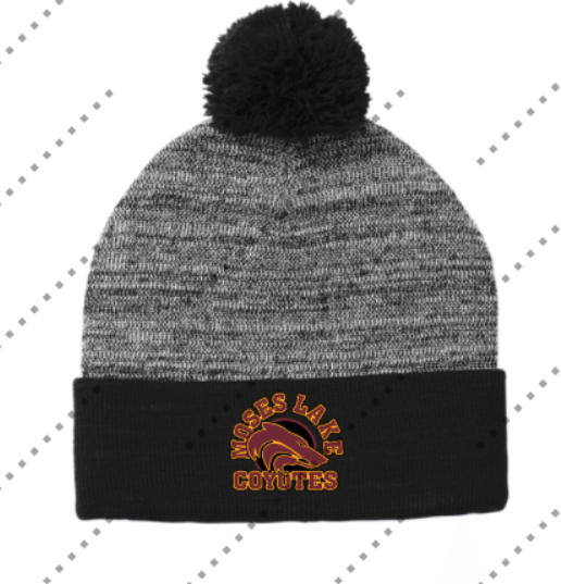 ML Coyotes Heathered Beanie