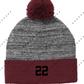 ML Coyotes Heathered Beanie