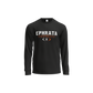 Tiger Football Tri Blend Long Sleeve