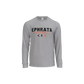 Tiger Football Tri Blend Long Sleeve