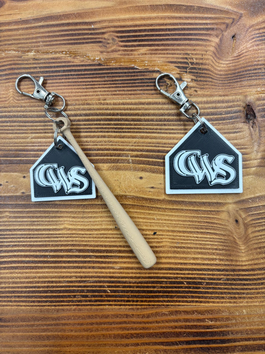 Sixers Baseball Key Chains