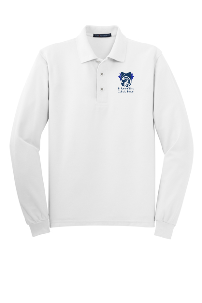 St Rose Adult Long Sleeve Polo