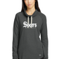 Sixers Ladies Sueded Cowl Neck Tee