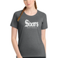 Sixers Ladies Sport Tek Scoop Neck Tee