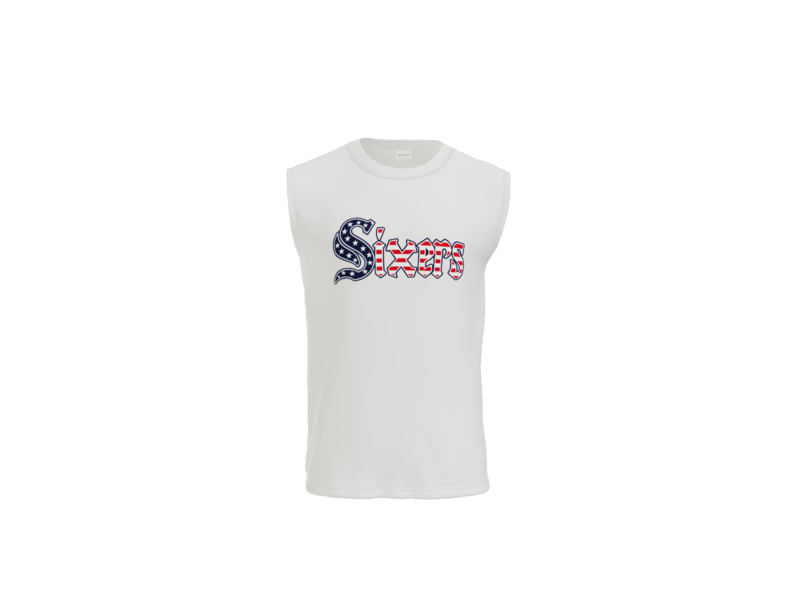 American Sixers Mens Sleeveless