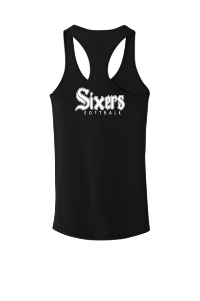 Sixers Softball Ladies District Tank