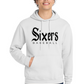 Sixers TALL Men's Basic Fleece Hoodie Printed