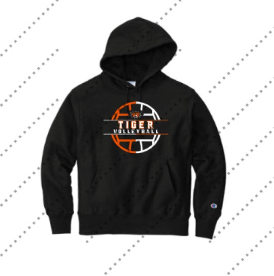 Tiger Volleyball Basic Hoodie