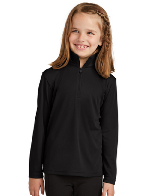 Lady Tiger BB Youth Embroidered 1/4 Zip