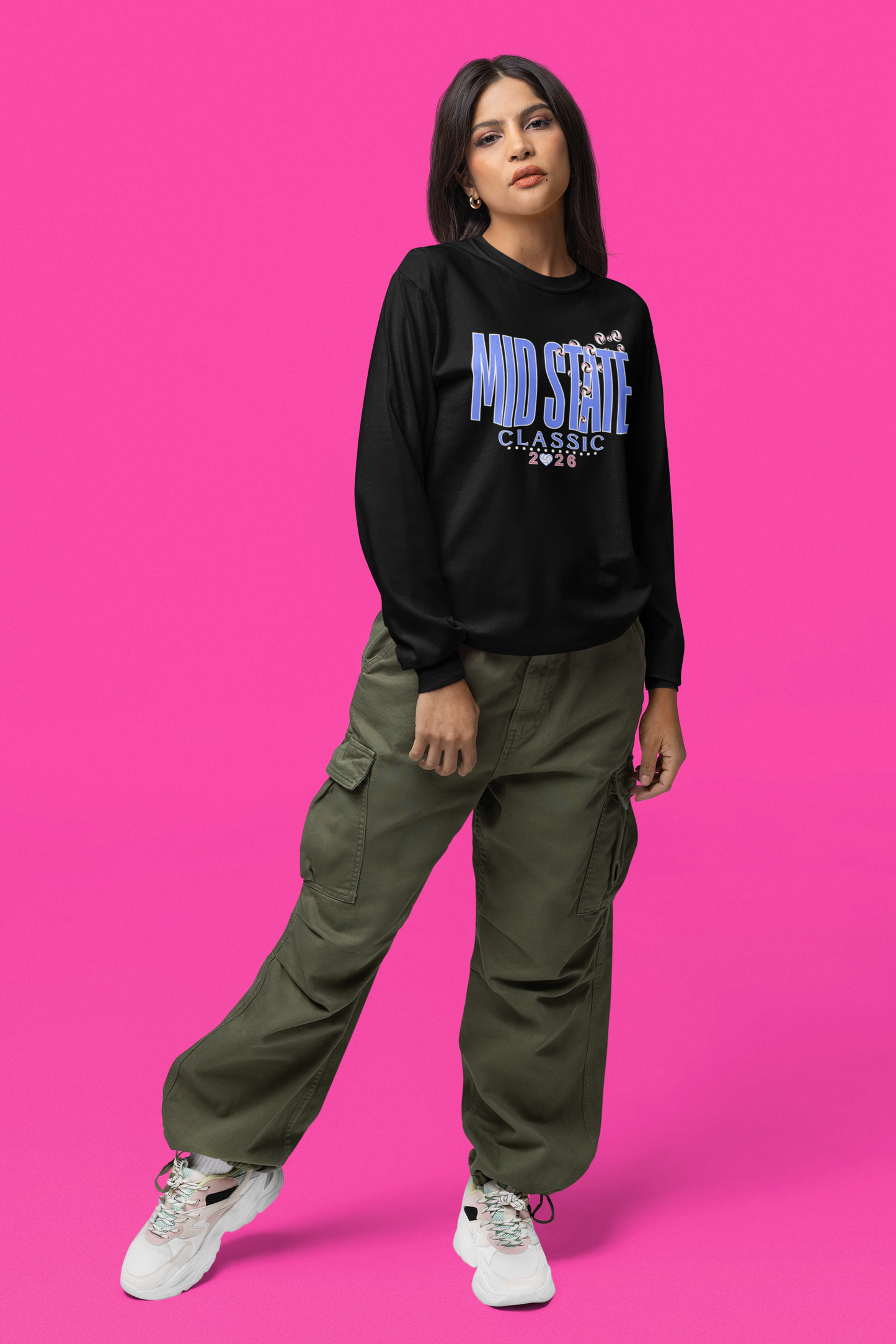 Mid State Long Sleeve Tee