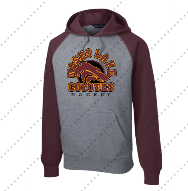 ML Coyotes Raglan Hoodie