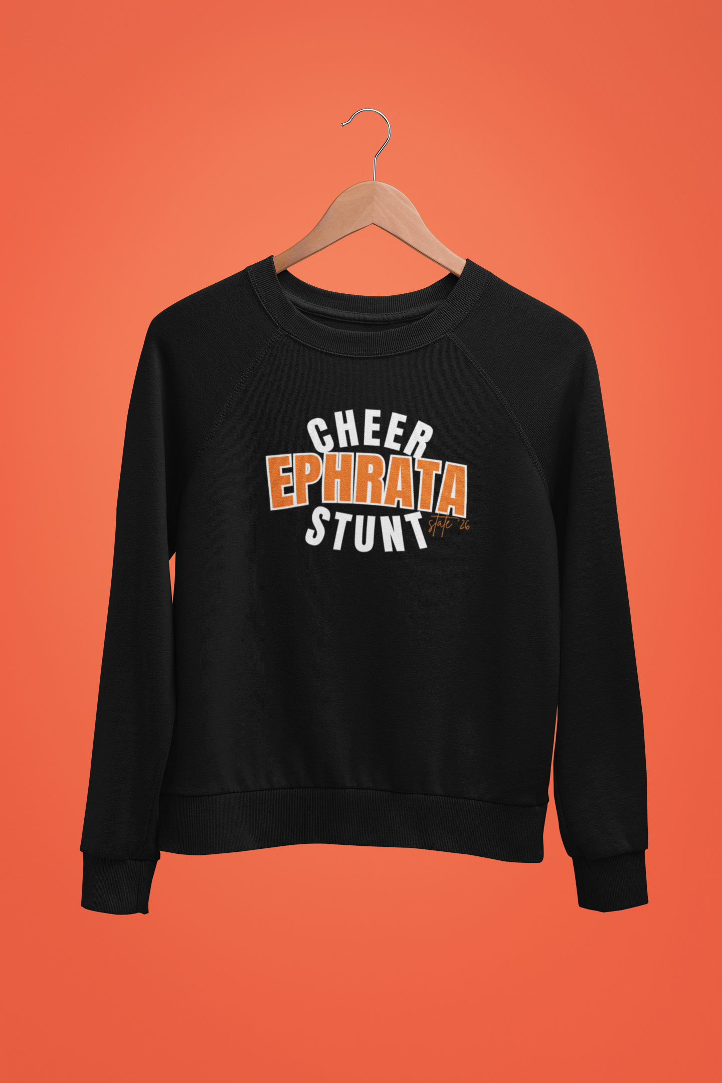 E State Cheer Crew Front Only