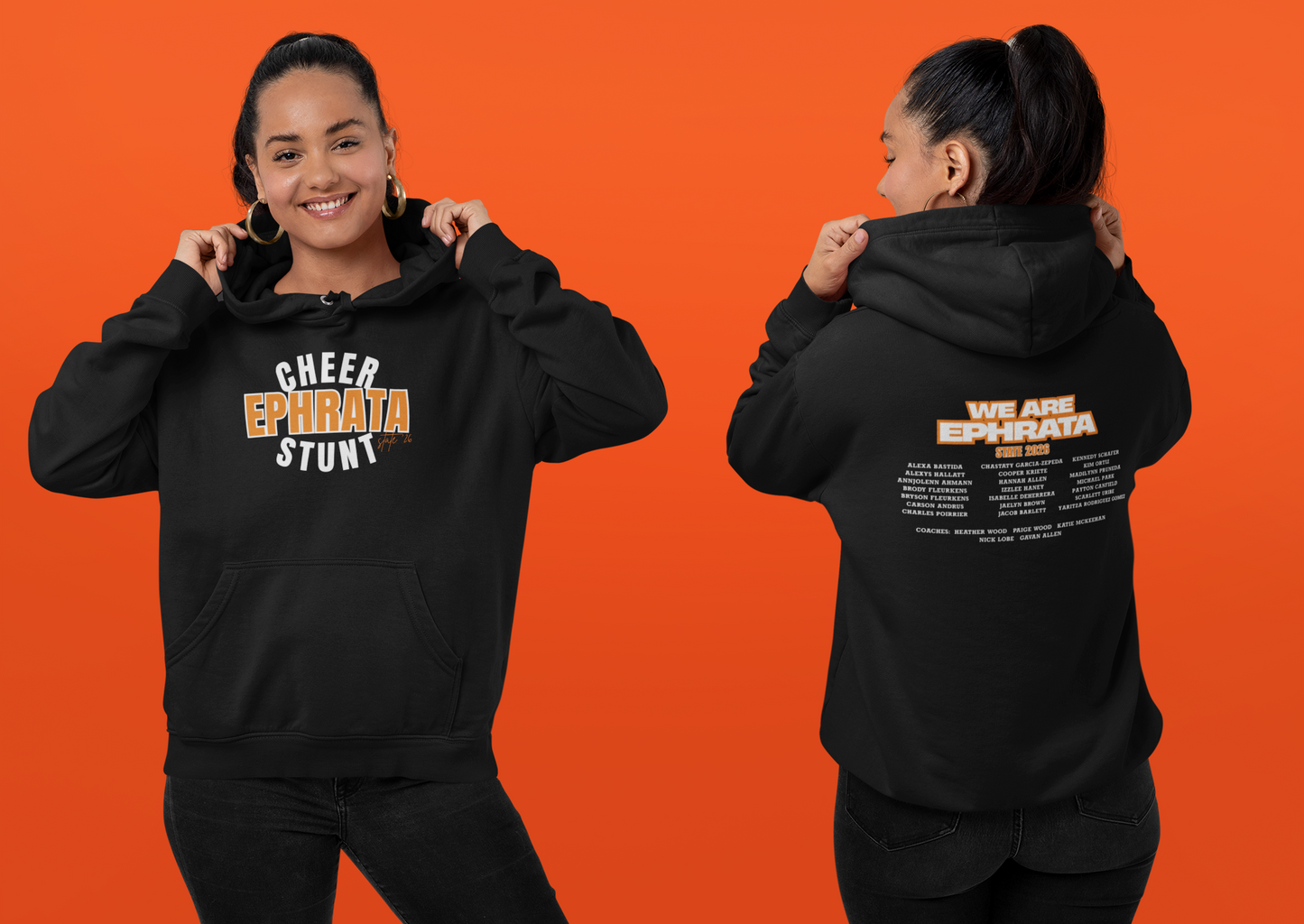 E State Cheer Hoodie 2 Sides