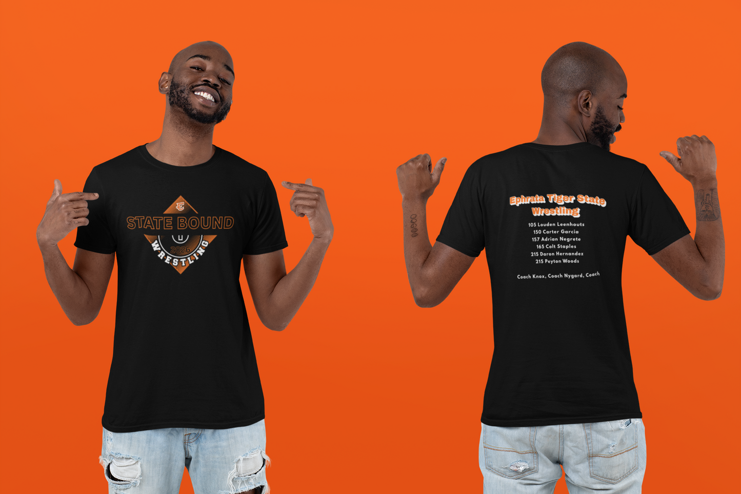 State T-Shirt Boys Wrestling 2026