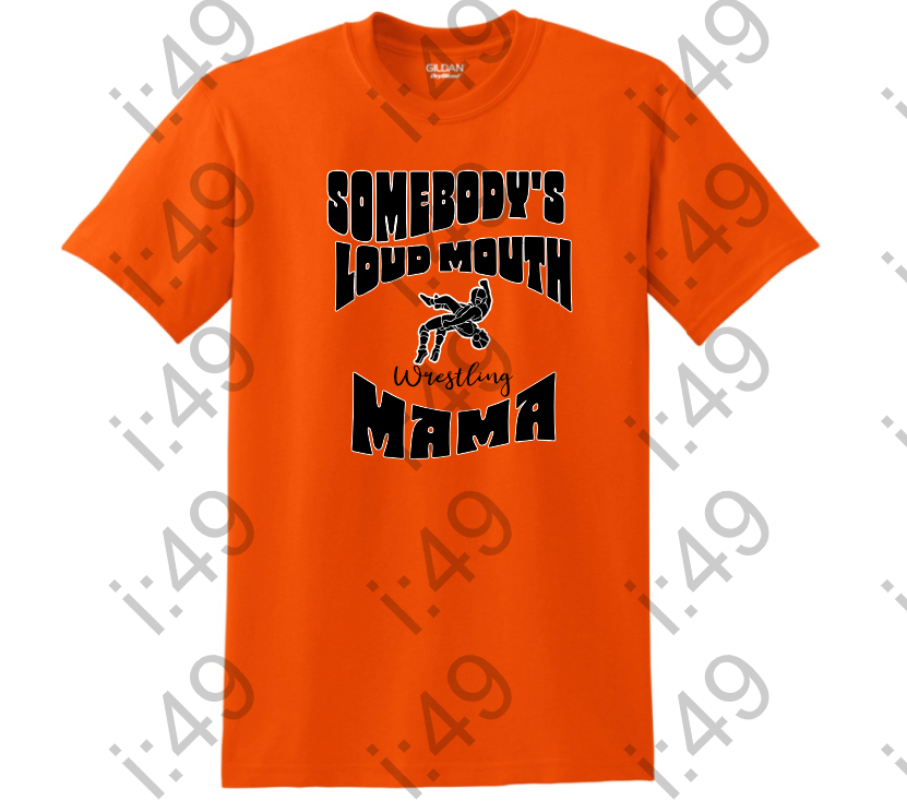 Youth Wrestling Loud Mouth Mama