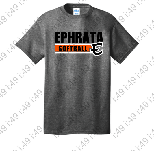 Tiger Softball Gray T-shirt