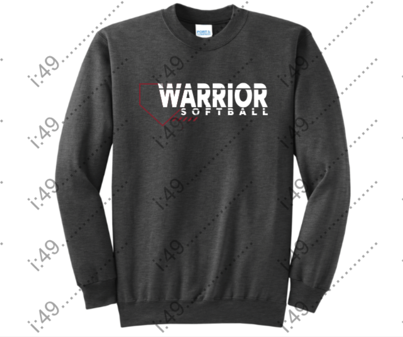 Warrior Softball Crew Sweatshirt
